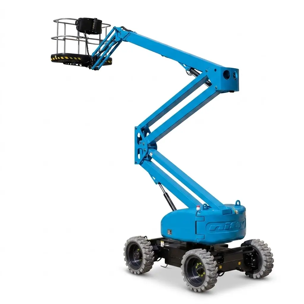 Knikarmhoogwerker accu 17 meter