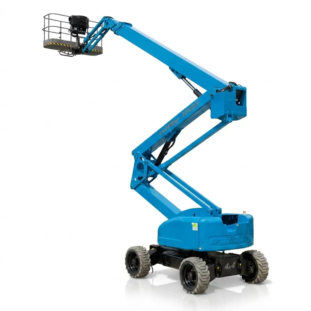 Knikarmhoogwerker accu 28 meter