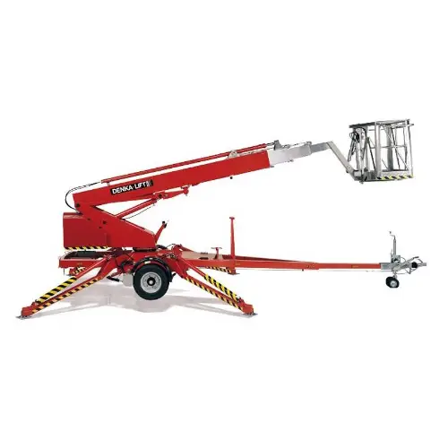 Aanhanger telescoop hoogwerker 25 meter